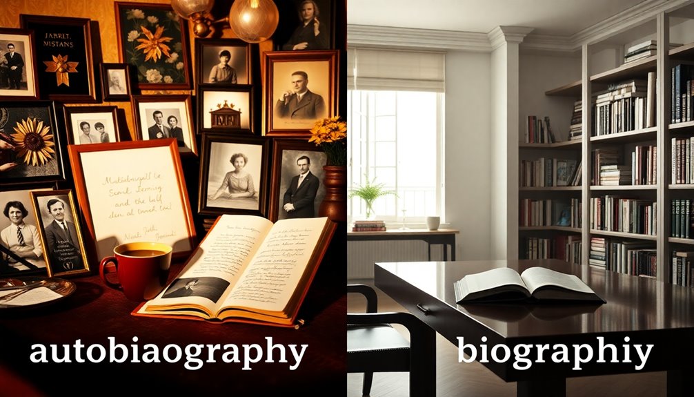 autobiography versus biography differences