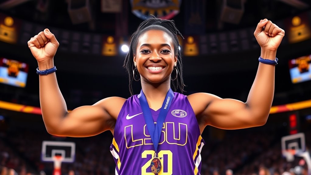 award winning basketball star