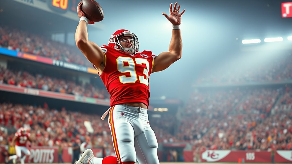 clutch kelce s playmaking excellence
