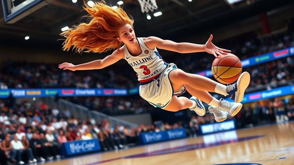 college basketball shooting star