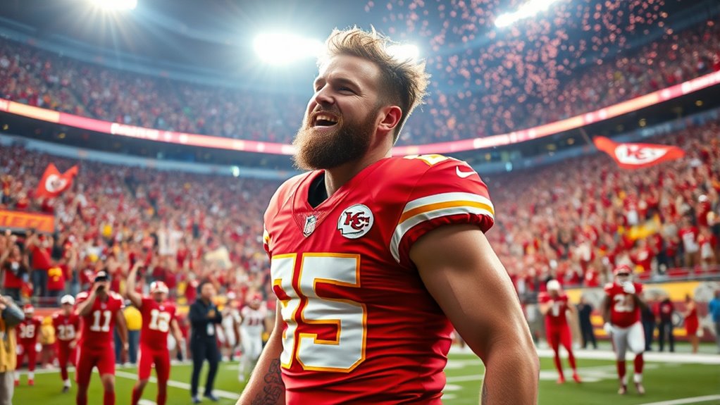 kelce s nfl and media fame