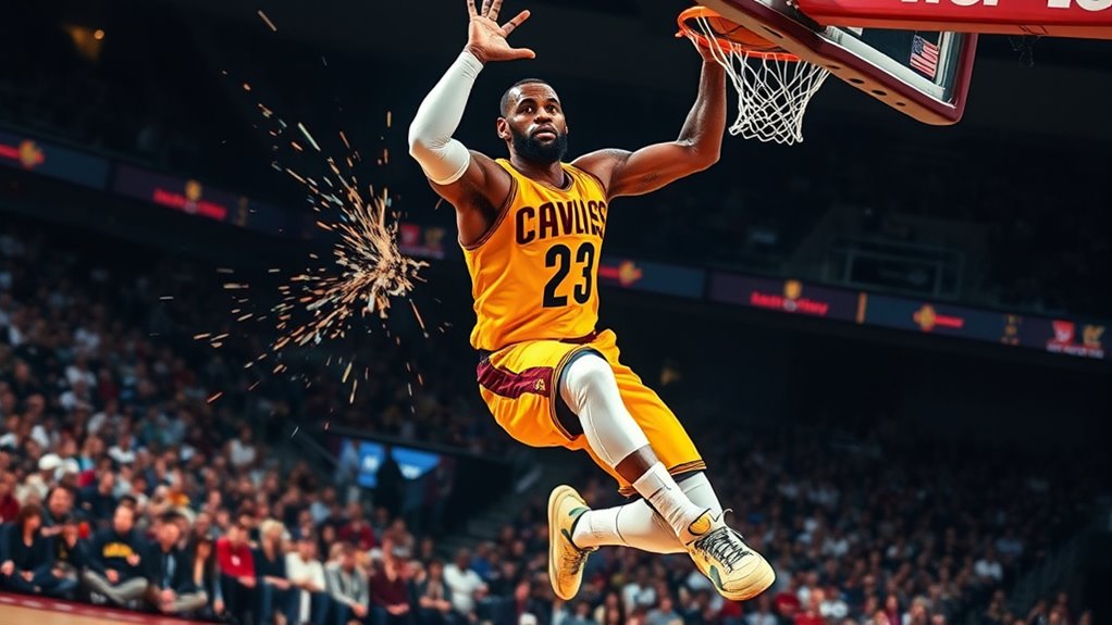 lebron s early basketball rise