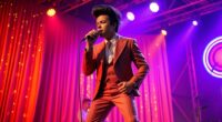 retro showman with hits
