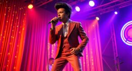 retro showman with hits