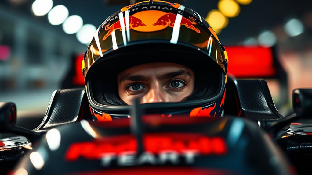 rising f1 star