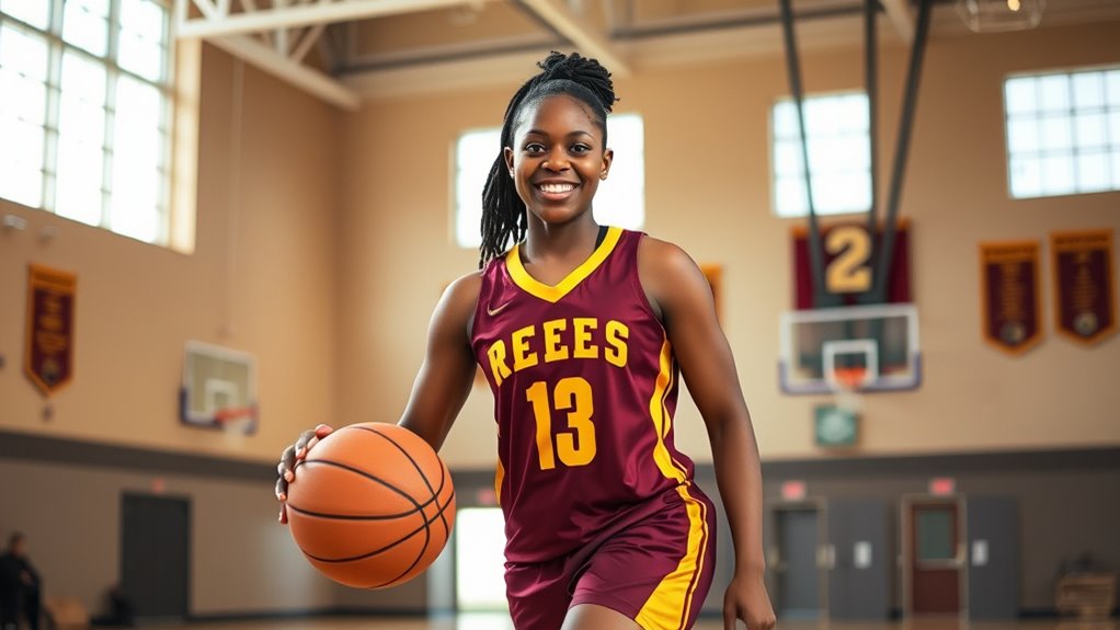basketball star s early achievements