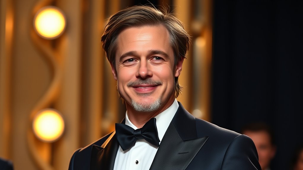 brad pitt s oscar victory
