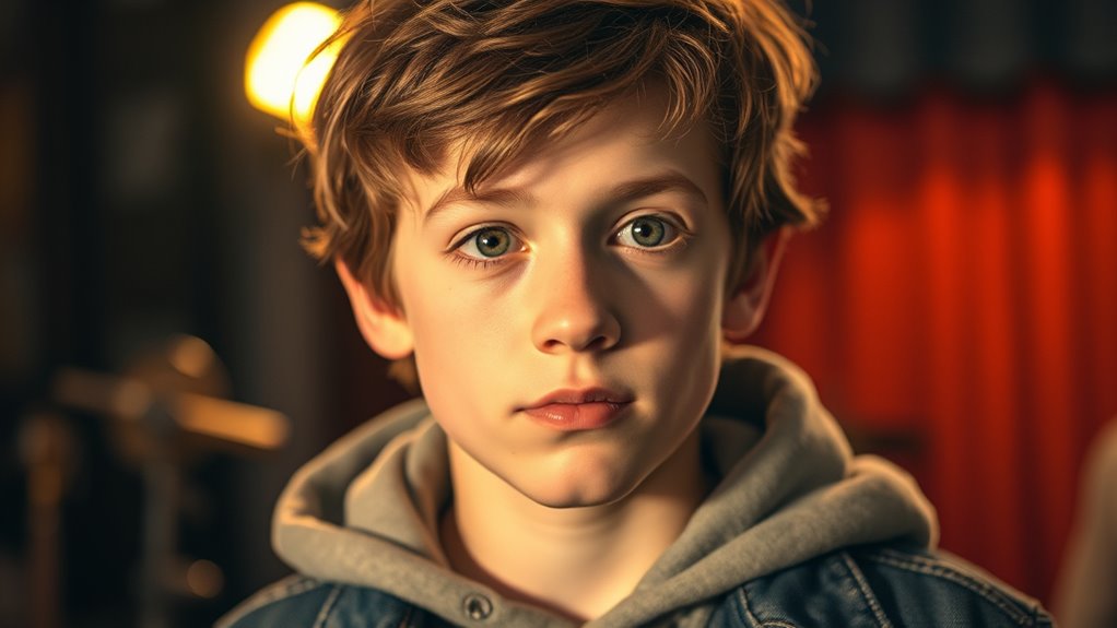 child actor s early theatre debut