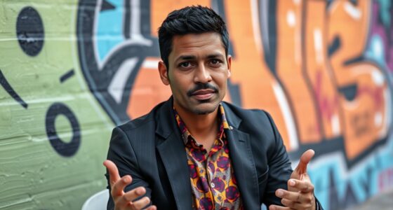 deaf actor promoting accessibility
