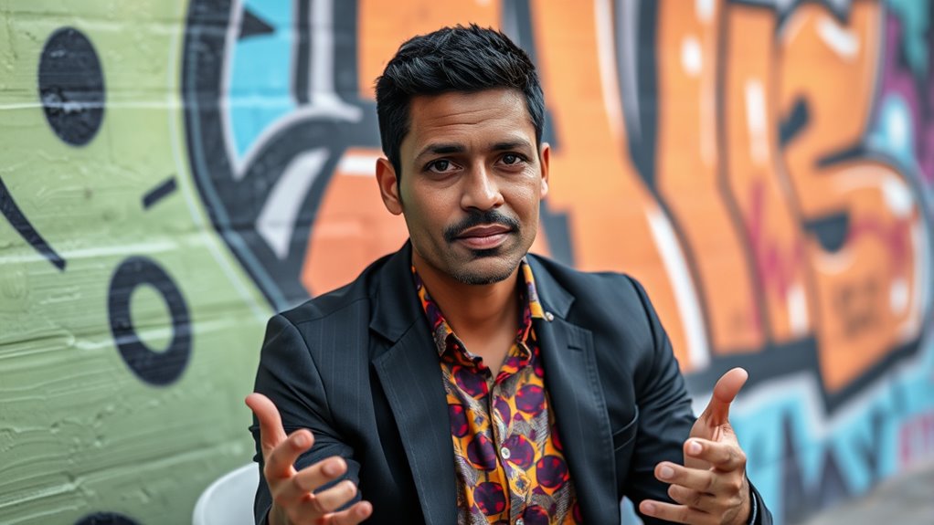 deaf actor promoting accessibility