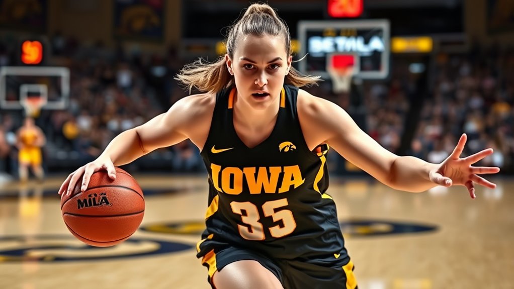 iowa basketball star caitlin