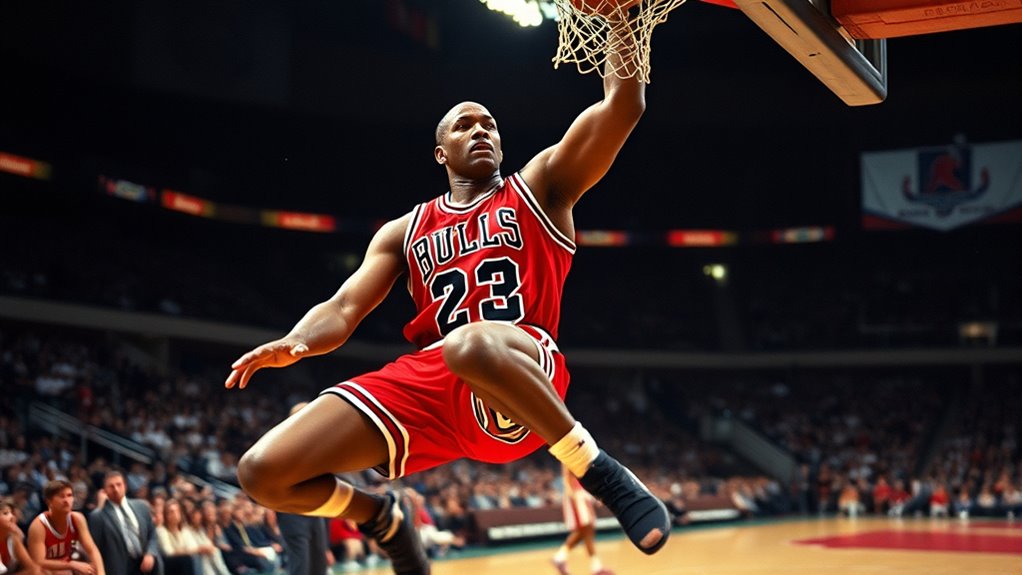 jordan s early basketball dominance