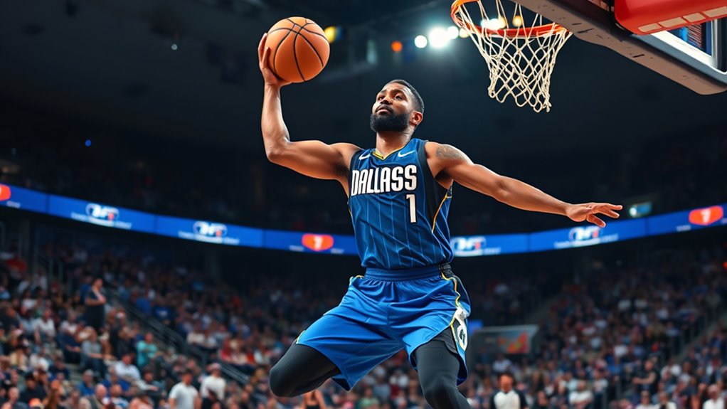 kyrie elevates mavericks performance