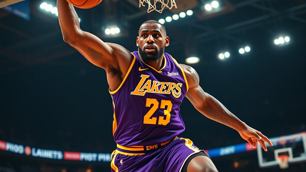 lebron james lakers star