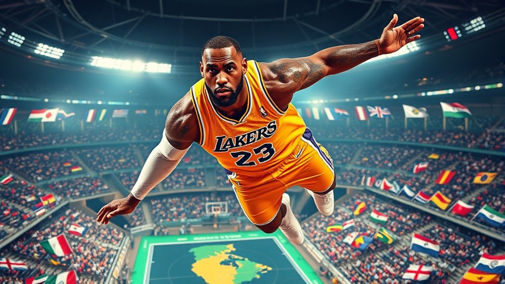 lebron s olympic medal record