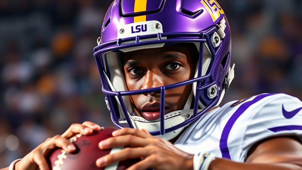 lsu quarterback jayden daniels