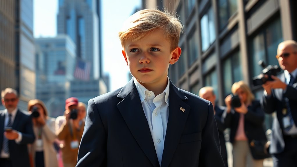 media scrutiny of barron
