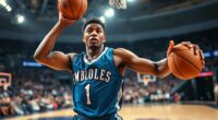 nba rising star anthony edwards