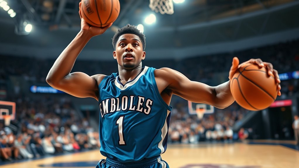 nba rising star anthony edwards