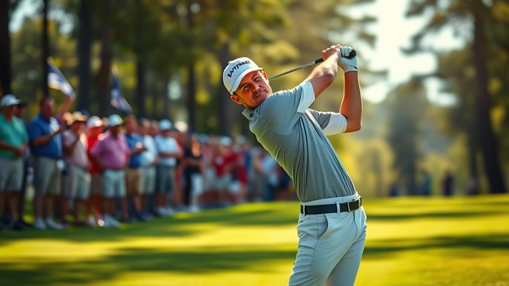 rapid golf career ascent