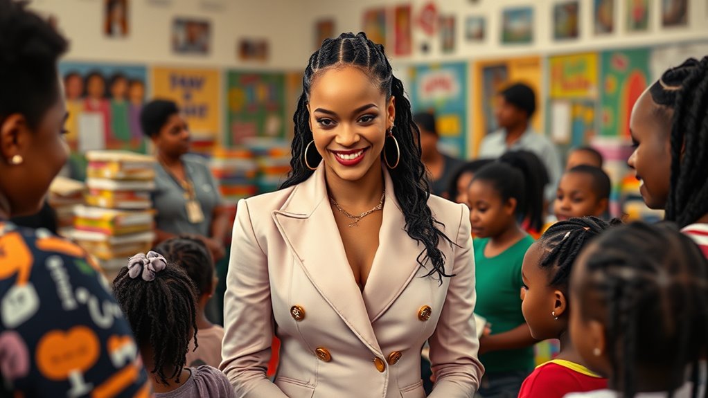 rihanna s global philanthropy initiatives