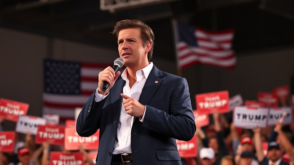 trump jr boosts campaign efforts