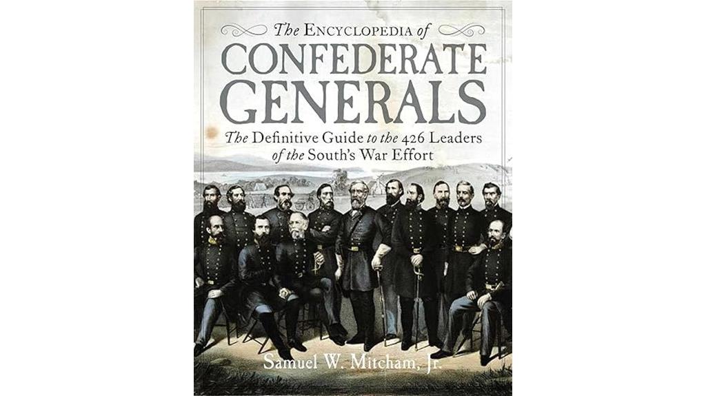 confederate generals reference guide