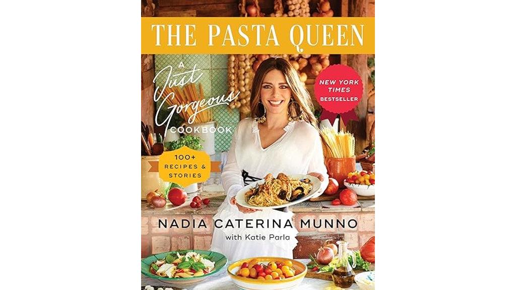 gorgeous cookbook with recipes