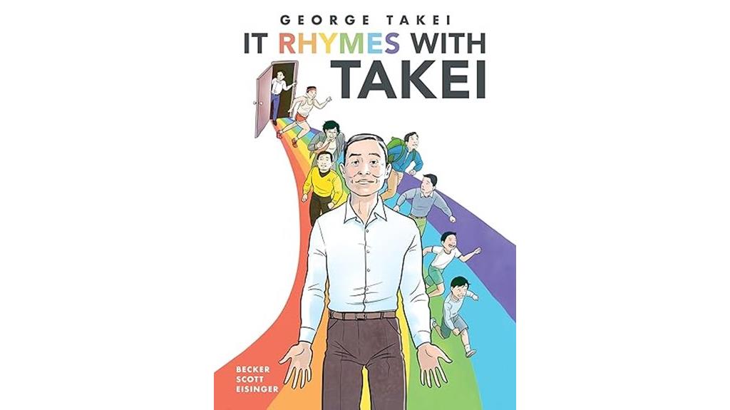 it rhymes with takei