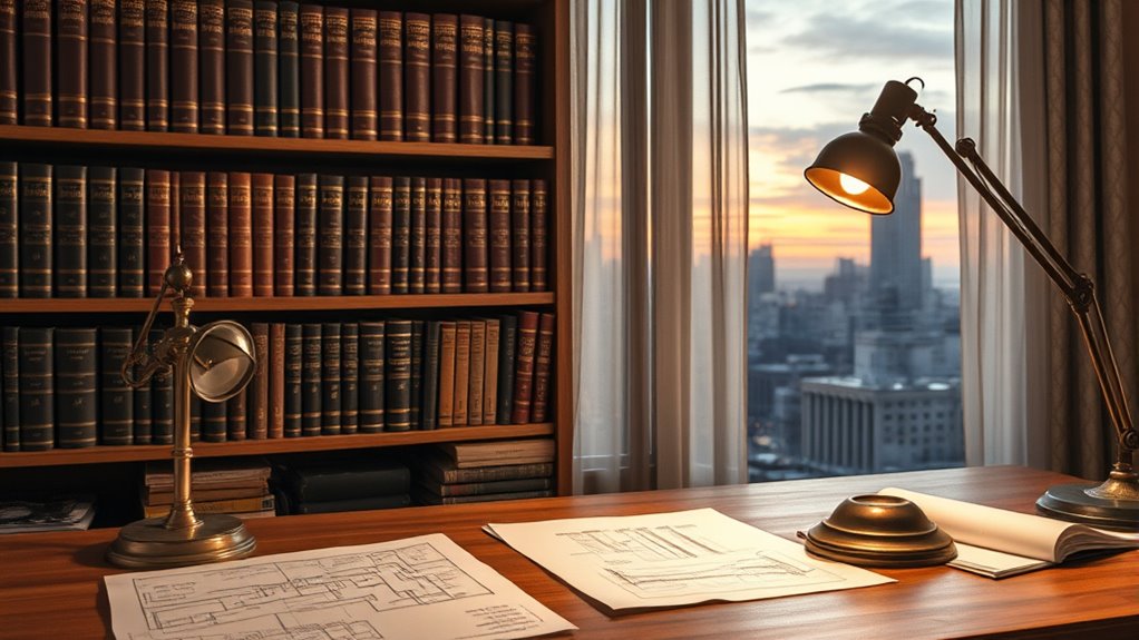 selecting architect biography details