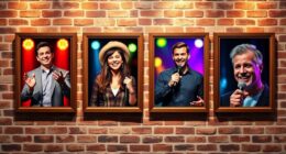 top comedians biographies