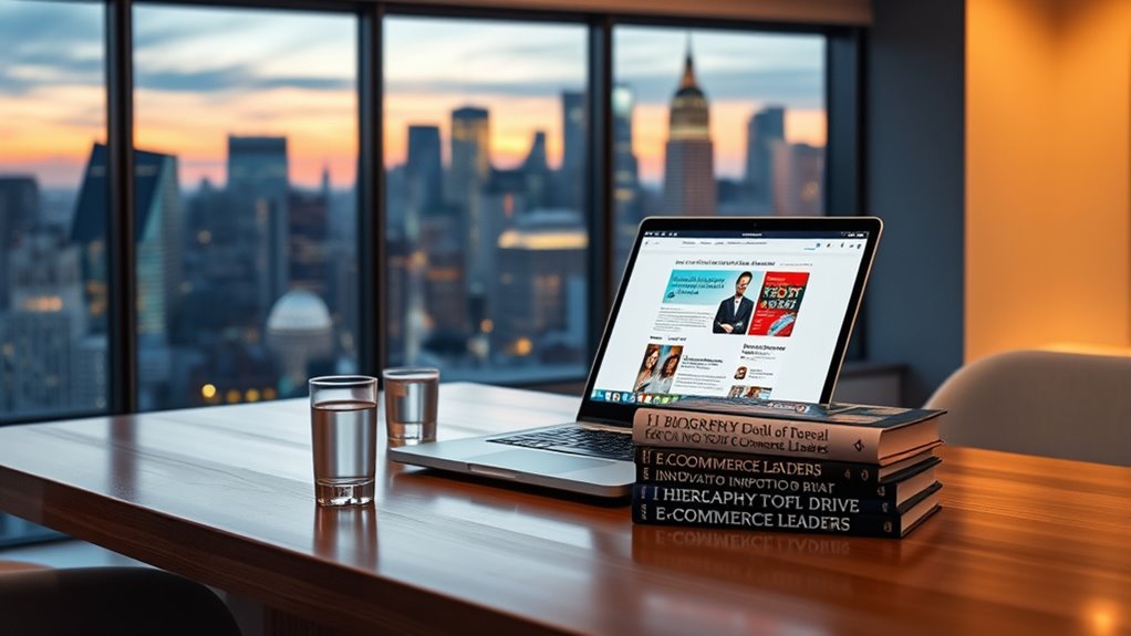 top e commerce leadership biographies