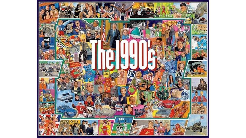 1990s white mountain puzzle