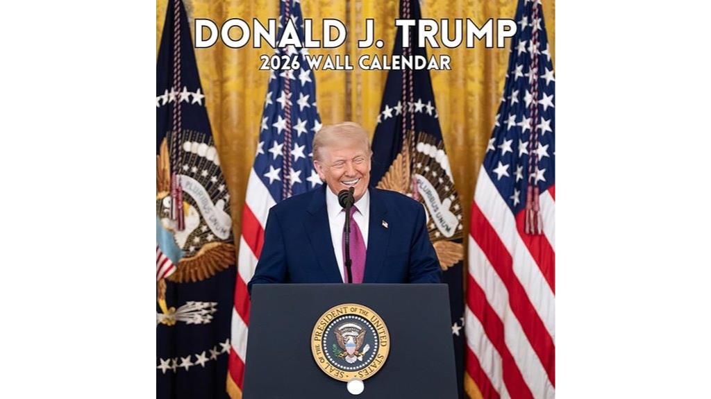 2026 trump wall calendar