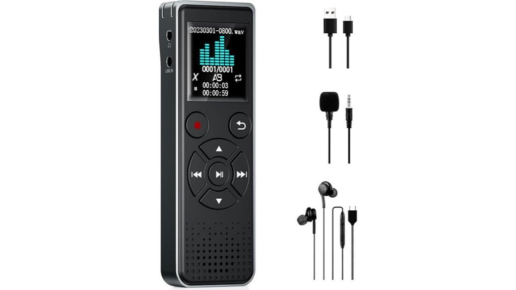 64gb digital voice recorder