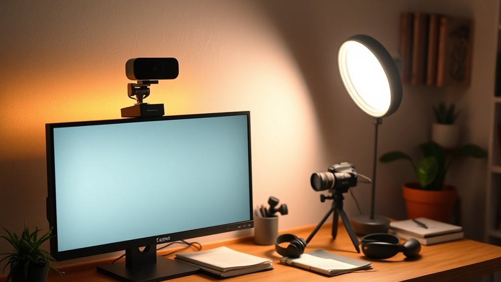 affordable storytelling webcam setups