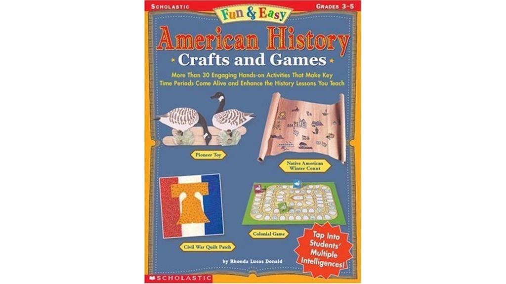 american history crafts games