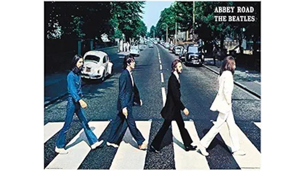 beatles abbey road poster
