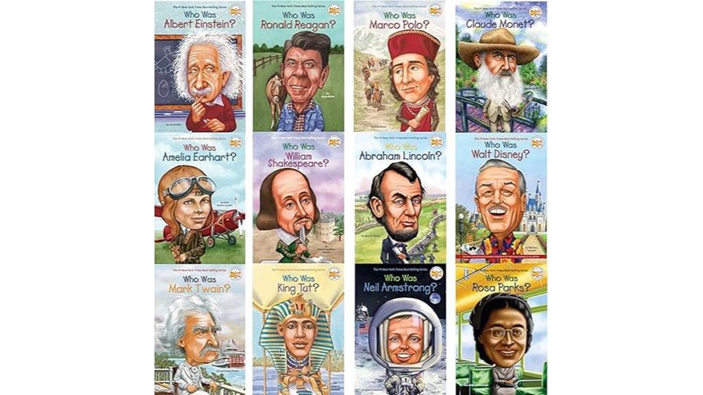 children s biography book set