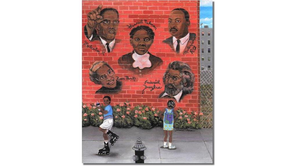 civil rights leaders wall art