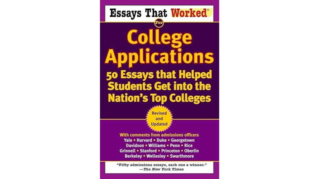 college application essay collection