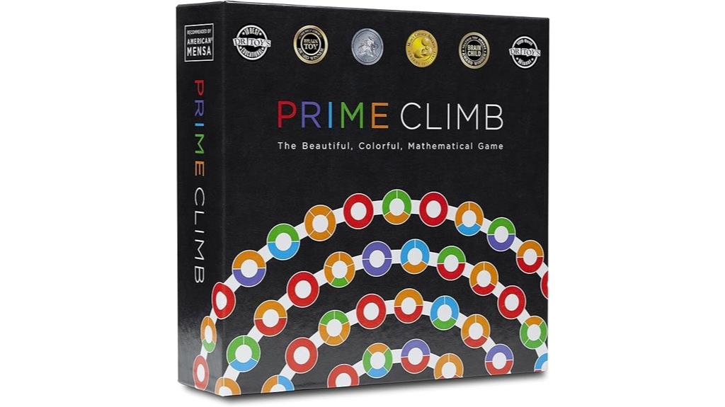 colorful mathematical board game