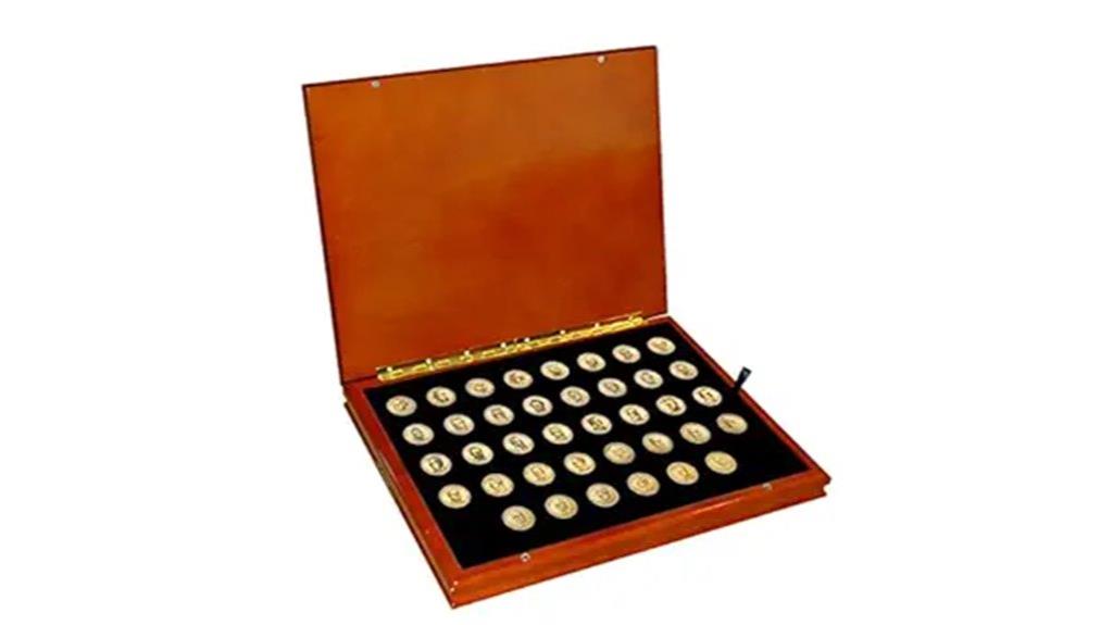 complete presidential dollar collection