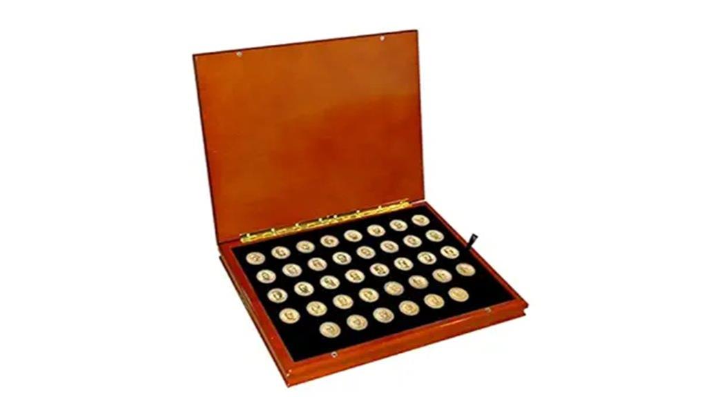 complete us presidential dollar collection