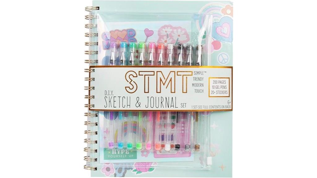 creative sketching journal kit