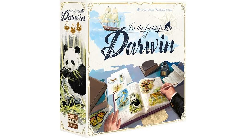 darwin inspired family board game