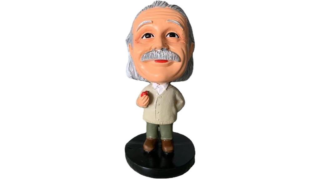 einstein resin desk statue