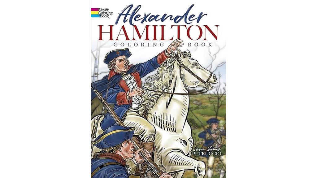 hamilton american history coloring
