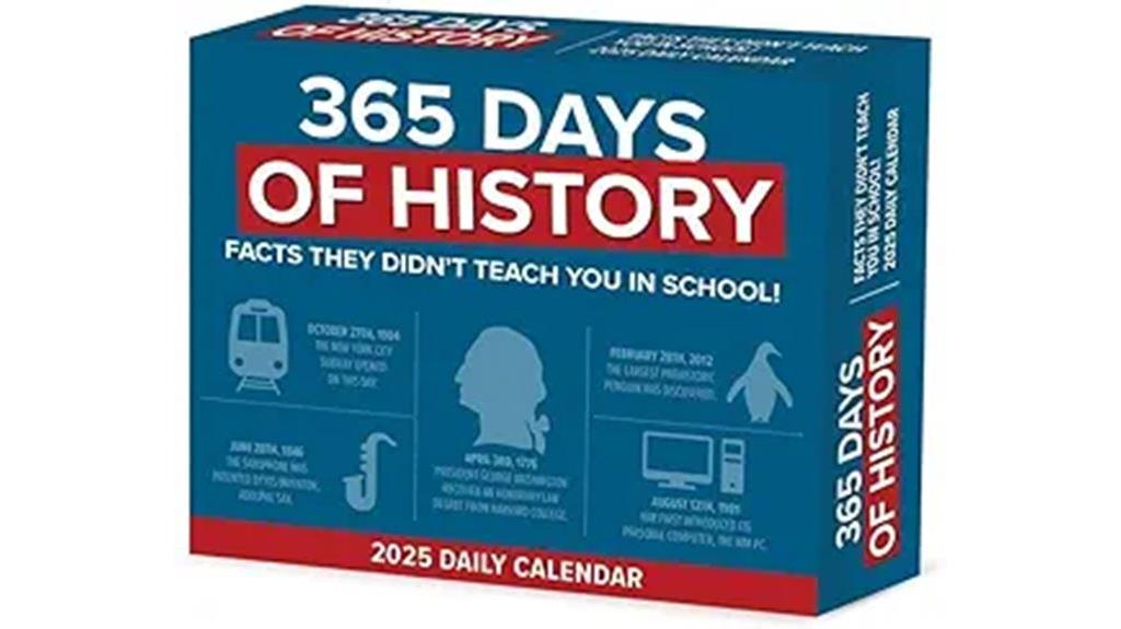 historical events daily calendar