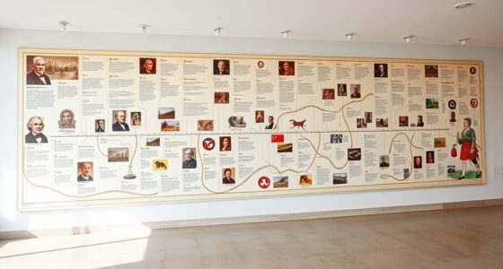 historical timeline poster biographies